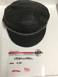Leder Kappe