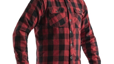 RST x Kevlar® Lumberjack Gefüttertes Textilhemd - Rot