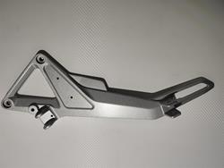 Halter Fussrastenträgerplatte links, HOLDER, L. MAIN STEP *NH1 HONDA CB600