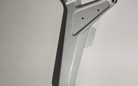 Halter Fussrastenträgerplatte links, HOLDER, L. MAIN STEP *NH1 HONDA CB600 - Bild 2