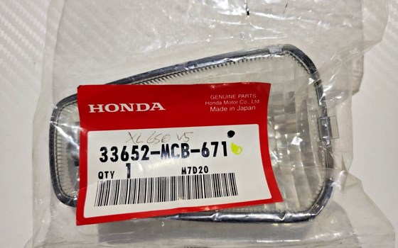 Blinkerglas, LENS, WINKER HONDA XL650 Bj. 2005-2006 - Bild 2