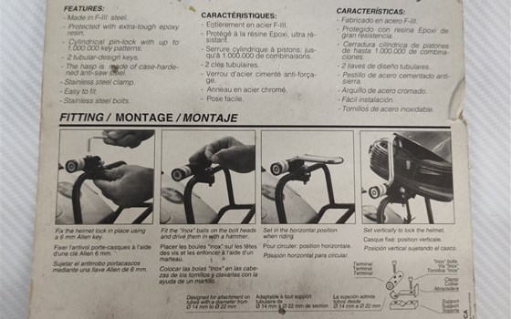 Helmschloß f. einen Helm - Bild 2