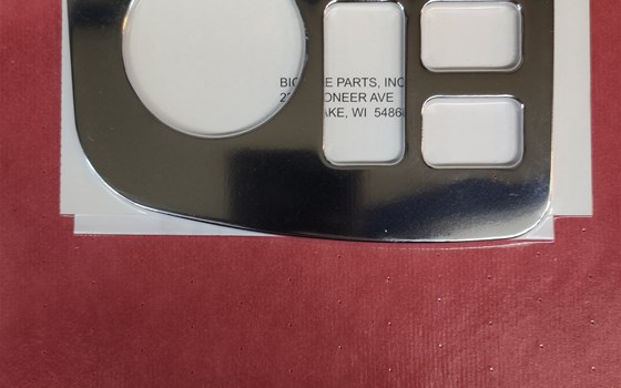 Schalterabdeckung links - Control Panel Accent LEFT - Chrom Honda GL1800 - Bild 1