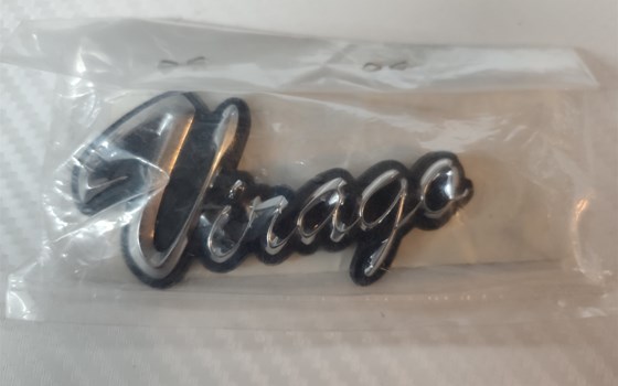 Emblem Yamaha (SEITLICHE ABDECKUNG & ÖLTANK) für XV1100 VIRAGO 1991 - 1994 - Bild 1