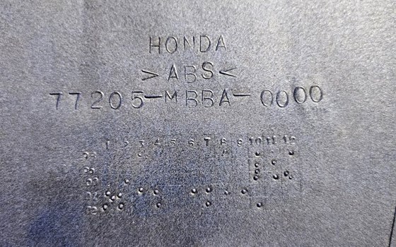 Abdeckung Sitz hinten -  Soziusabdeckung Honda VTR1000F - Bild 4