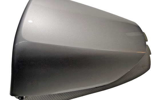 Abdeckung Sitz hinten - Soziusabdeckung SILBER - Honda VFR 750 - Bild 1