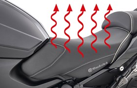 Fahrer Sitzbank AKTIVKOMFORT mit Sitzheizung Smart Plug & P - schwarz - hoch