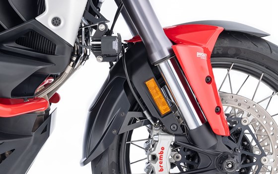 Kotflügelergänzung EXTENDA FENDER Multistrada - schwarz - vorne - Bild 1