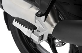 Beifahrerrastenverlegung R 1300 GS (Adventure)- silber