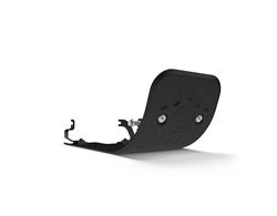 Schwarzer Motorschutz/Sumpguard Super Meteor 650 