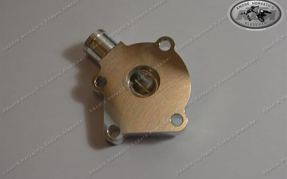 Wasserpumpendeckel Aluminium KTM 250/300 GS/MX 1983-1986 Neue Fertigung, Motortypen 543/544, robust und langlebig im Vergleich zum alten Plastikdeckel - Bild 2
