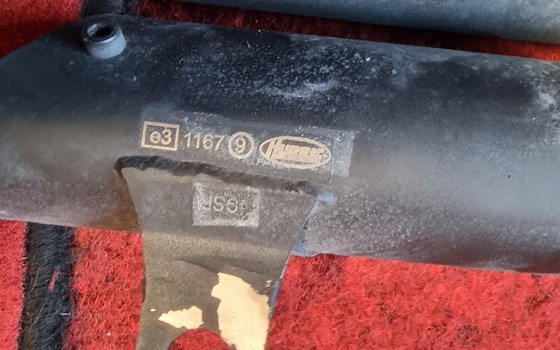 Hurric Auspuff für Suzuki GSR 750 mit E Nummer - Bild 2