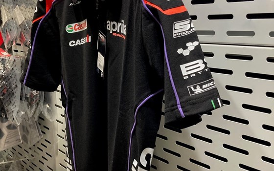 Aprilia Herren Poloshirt Ixon "Aprilia Racing Replica 2023" Größe L -  607131M04RP23  - Bild 3