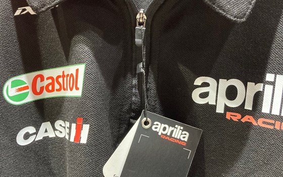Aprilia Herren Poloshirt Ixon "Aprilia Racing Replica 2023" Größe L -  607131M04RP23  - Bild 5