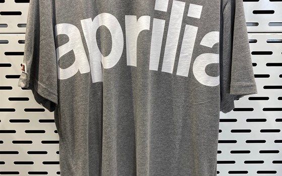 Aprilia Wide T-Shirt grau, Größe 2XL - 6076280MG - Bild 1
