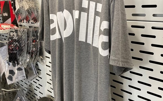 Aprilia Wide T-Shirt grau, Größe 2XL - 6076280MG - Bild 3
