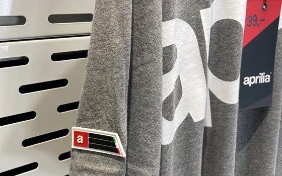 Aprilia Wide T-Shirt grau, Größe 2XL - 6076280MG - Bild 7