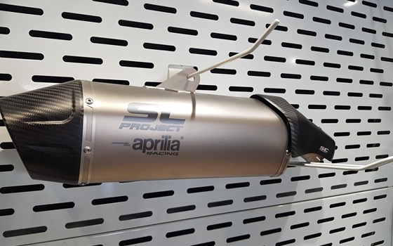 Aprilia Tuareg 660 Endschalldämpfer SC Project Titan homologiert - 2S001863 - Bild 1