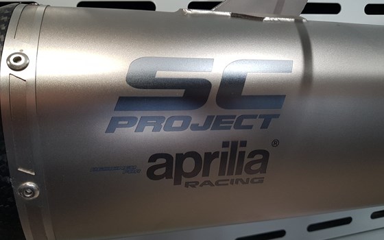 Aprilia Tuareg 660 Endschalldämpfer SC Project Titan homologiert - 2S001863 - Bild 3