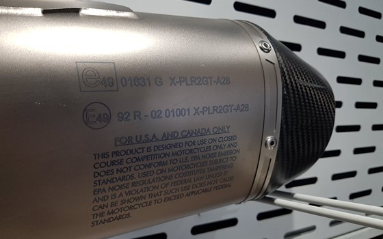 Aprilia Tuareg 660 Endschalldämpfer SC Project Titan homologiert - 2S001863 - Bild 5