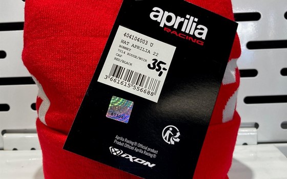 Aprilia Racing Beanie Ixon, rot - 607734M22 Mütze - Bild 4