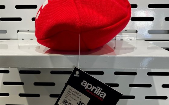 Aprilia Racing Beanie Ixon, rot - 607734M22 Mütze - Bild 5