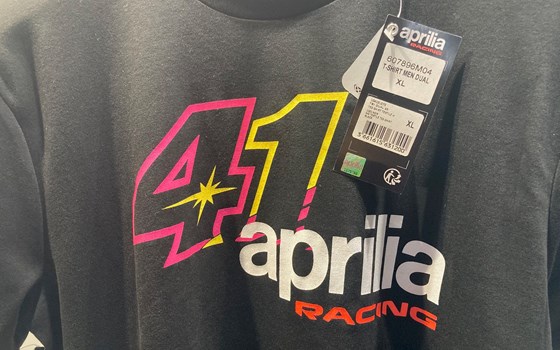 Aprilia Racing 41 - T-Shirt von Ixon, schwarz, XL, 3XL - 607896M - Bild 5