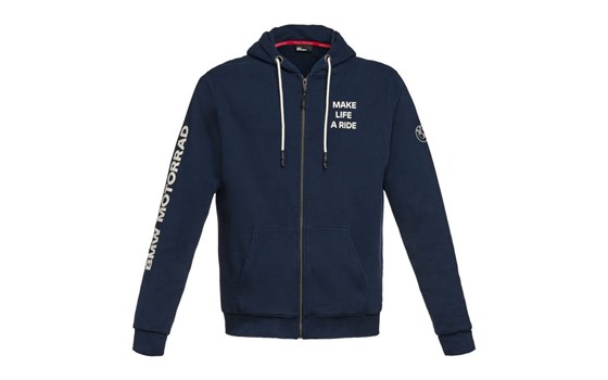 BMW Motorrad Zip-Hoodie Make Life a Ride Herren - Bild 1 BMW Motorrad Zip-Hoodie Make Life a Ride Herren - Bild 1