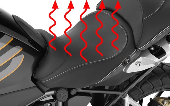 Fahrer Sitzbank AKTIVKOMFORT mit Nachrüst-Sitzheizung - schwarz - tief - Bild 1