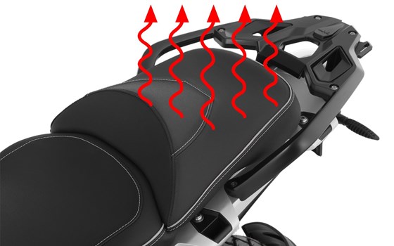 Beifahrer Sitzbank AKTIVKOMFORT - schwarz - Standard mit Nachrüst-Sitzheizung - Bild 1