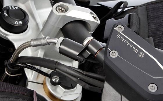 Adapter zur Verlängerung der Brems- oder Kupplungsleitung - schwarz - 1 Stück - Bild 1