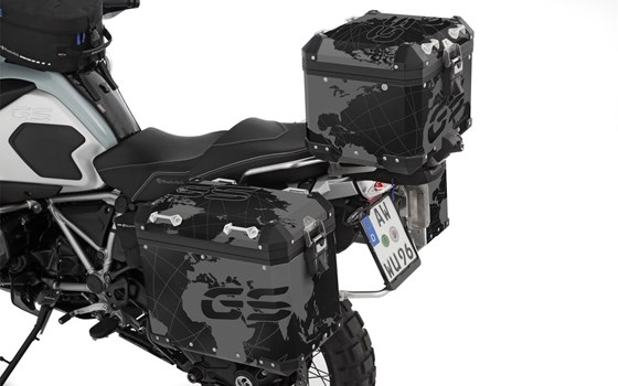 Dekorfolie für BMW Alukoffer SET- Triple Black Edition - Bild 2