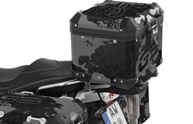 Dekorfolie für BMW Alu-Topcase- Triple Black Edition