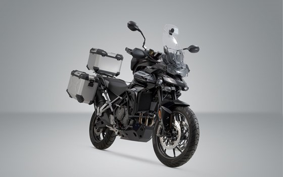 Adventure Set TRAX ADV. Silbern. Triumph Tiger 900/GT/Rally/Pro (19-23). - Bild 2