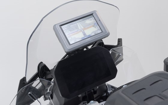 Navi-Halter im Cockpit. Schwarz. BMW R 1300 GS (23-) / Adventure (24-). - Bild 2