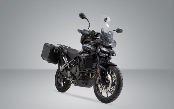 TRAX ADV Alukoffer-System. Schwarz. 45/37 l. Triumph Tiger 900/GT/Rally/Pro. - Bild 2