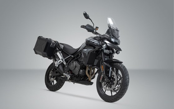 TRAX ADV Alukoffer-System + Akrapovic. Schwarz. 45/37 l. Triumph Tiger 900 (19-23). - Bild 2