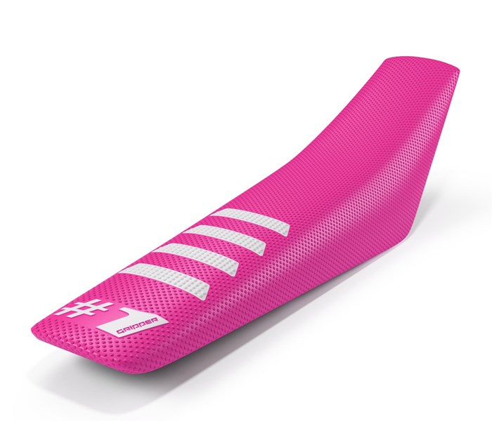 One Gripper Sitzbezug pink und weiss