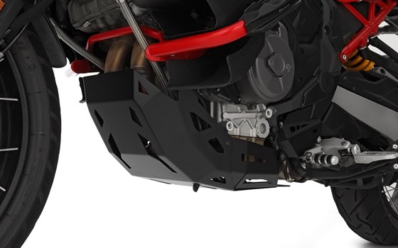 Motorschutzplatte EXTREME Multistrada V4- schwarz - Bild 1