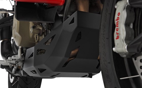 Motorschutzplatte EXTREME Multistrada V4- schwarz - Bild 3