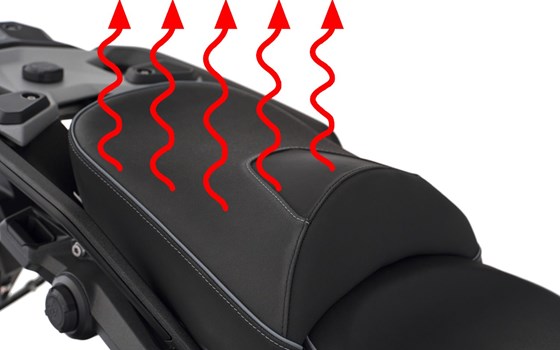 Beifahrer Sitzbank AKTIVKOMFORT mit Sitzheizung Smart Plug - schwarz - Standard - Bild 1