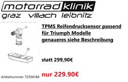 TPMS Reifendrucksensor passend für Triumph Modelle genaueres siehe Beschreibung statt 299,90€ um nur 229,90€
