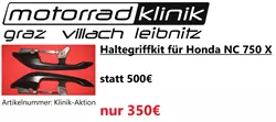 Haltegriffkit für Honda NC 750 X statt 500€ um nur 350€ Haltegriffkit für Honda NC 750 X statt 500€ um nur 350€