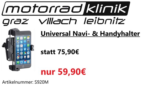 Givi Universal Navi- & Handyhalter statt 75,90€ um nur 59,90€
