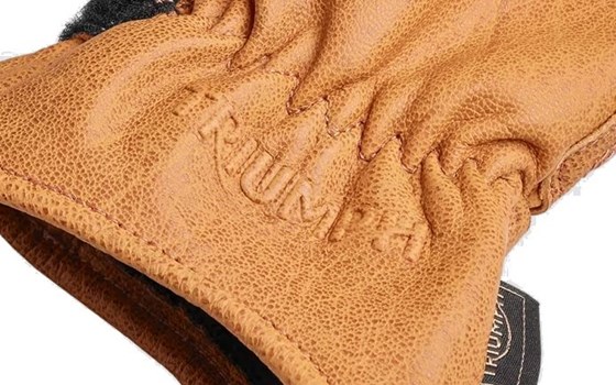 VANCE GOLD LEATHER GLOVES - Bild 2