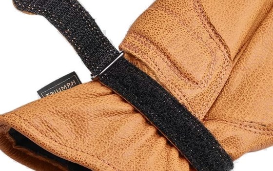 VANCE GOLD LEATHER GLOVES - Bild 3