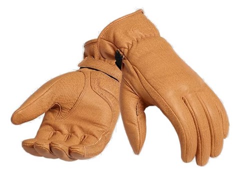 VANCE GOLD LEATHER GLOVES