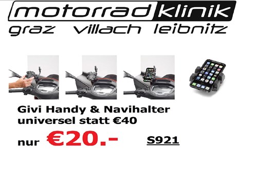 Uni Handy/ Navihalter statt €40 nur €20. 