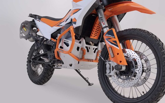 Motorschutz. Silbern. KTM 790 Adv / R, 890 Adv / R. - Bild 1