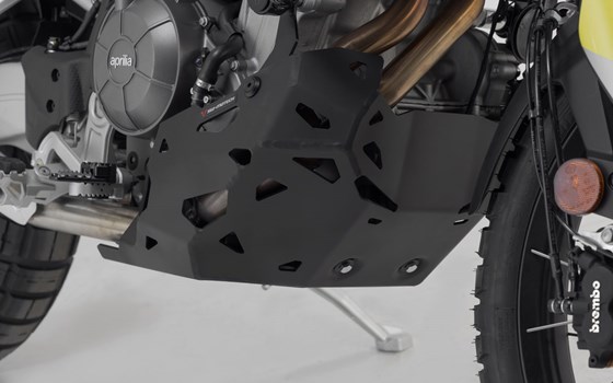Motorschutz. Schwarz. Aprilia Tuareg 660 (21-). - Bild 1
